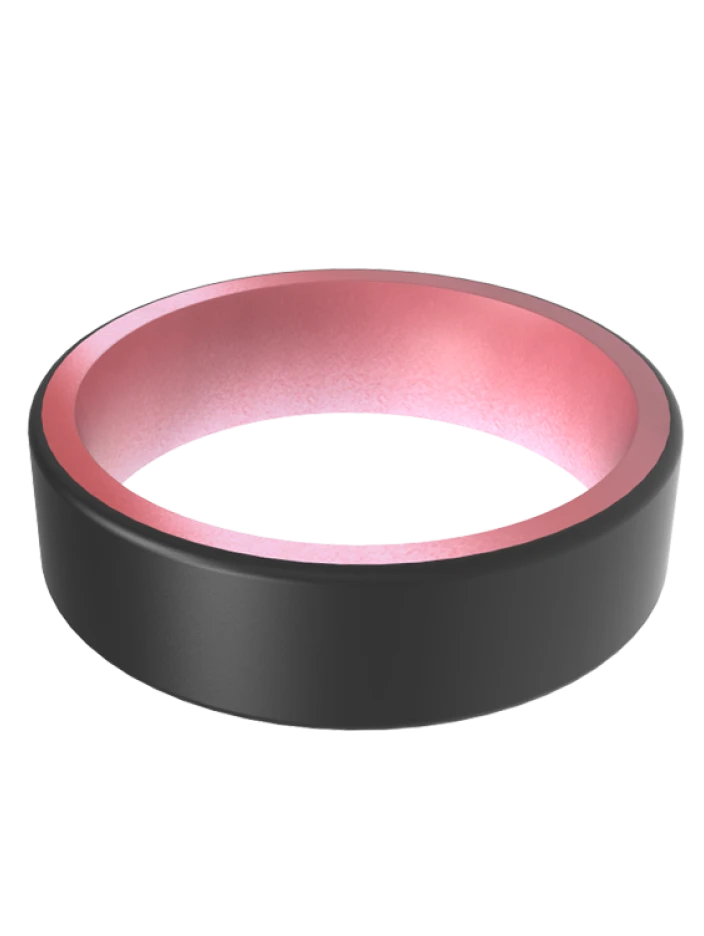 Women's Holographic Switch Reversible Silicone Ring - Image 15
