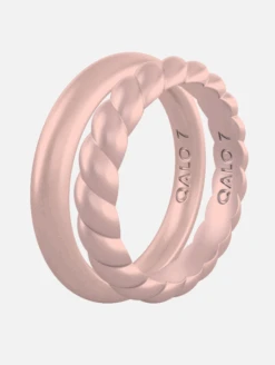 Women's Rose Gold Double Stack