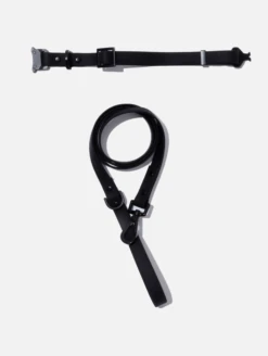 Charcoal QALO Leash & Collar Set