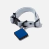 Sky Blue QALO Collar & Classic Navy TraQ Dog ID Set